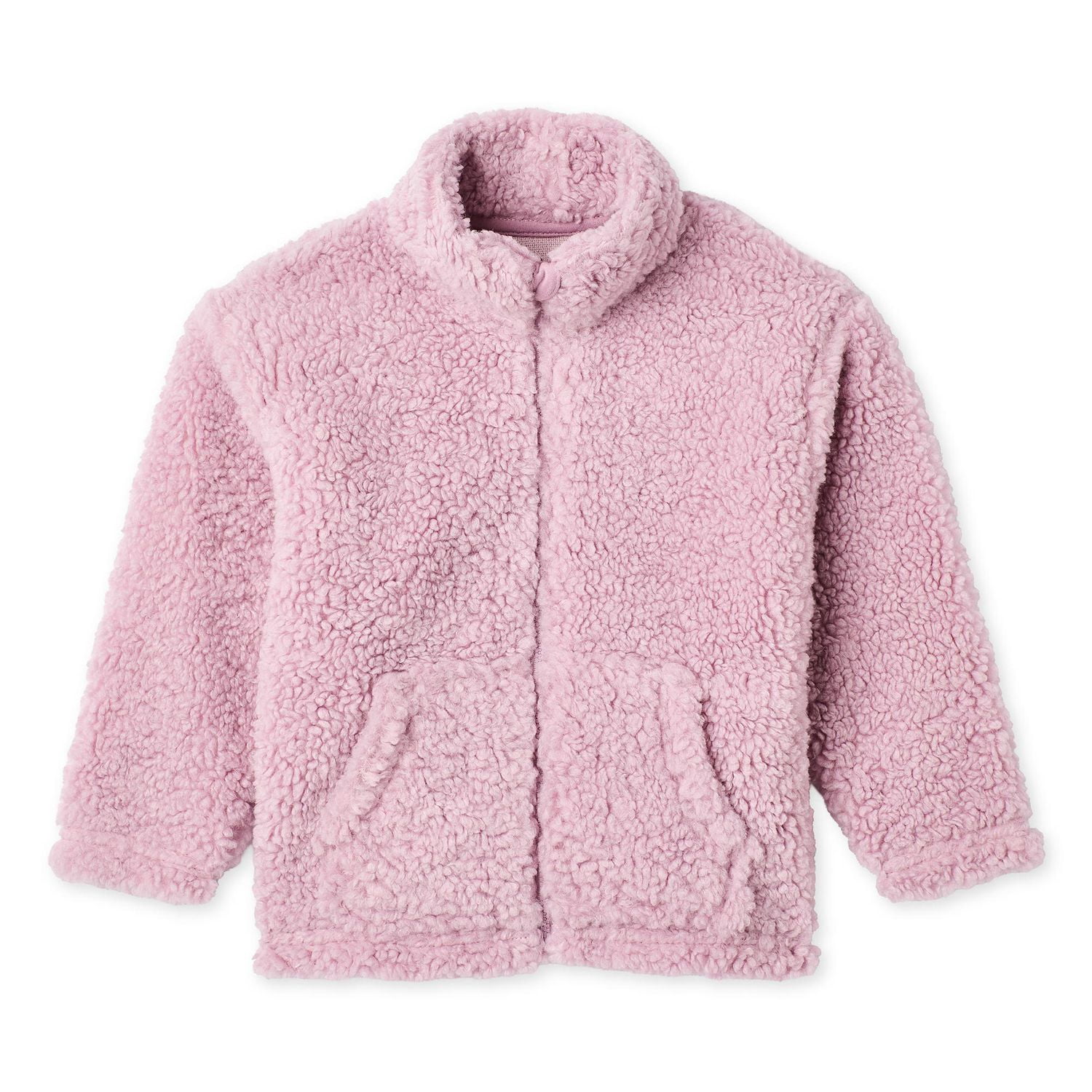 George Toddler Girls' Plush Full Zip Jacket