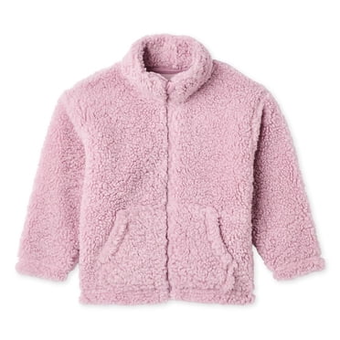 George Toddler Girls' Plush Full Zip Jacket