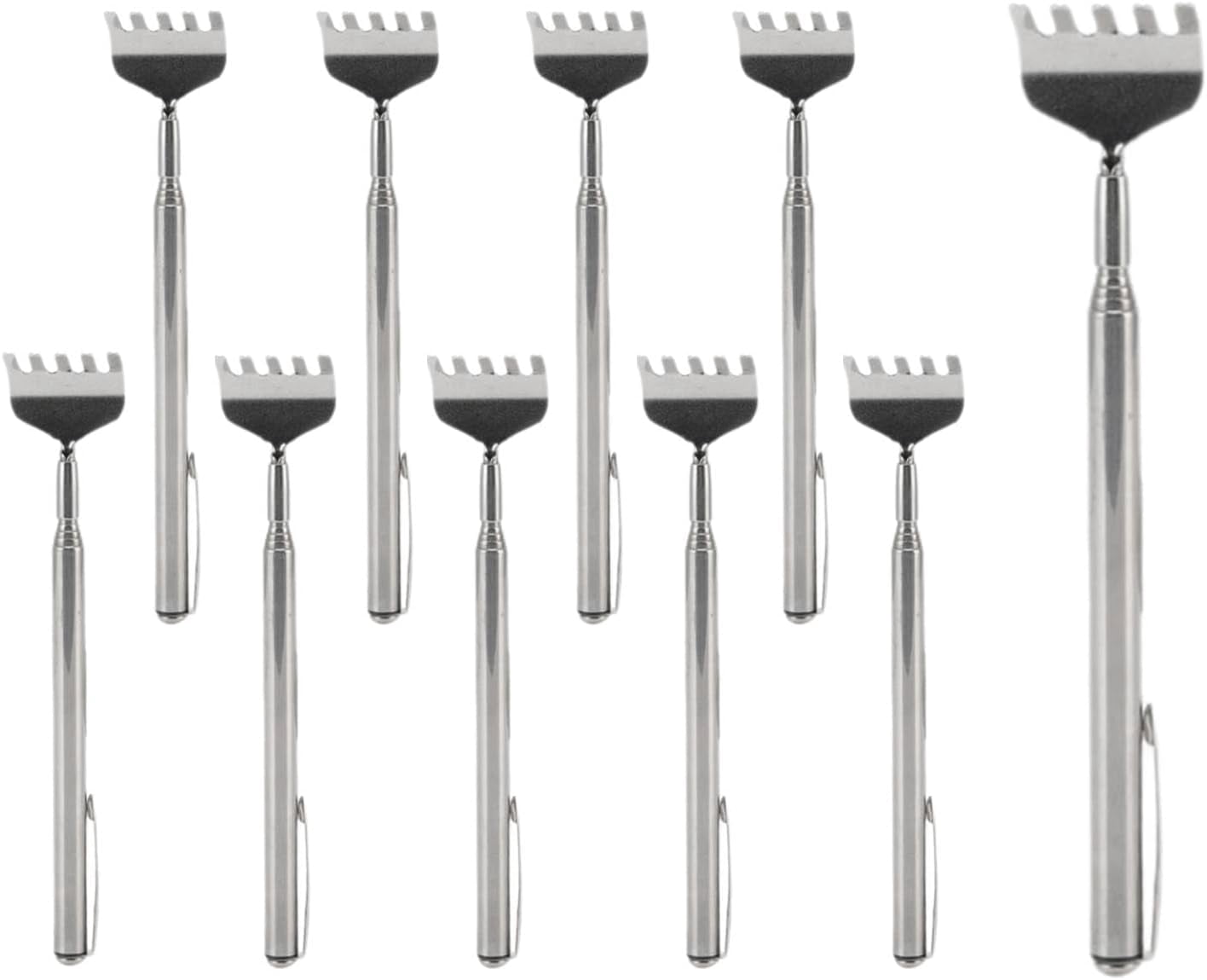 10 Pack Extendable Back Scratcher, Portable Backscratchers Telescoping Back Scratchers for Men Women
