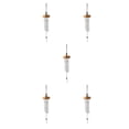 thumbnail image 1 of mmirethe Multiple Styles And Colors Wind Chimes For Wide Application Unique Style Wind Chime Pendant burlywood 5Set, 1 of 6