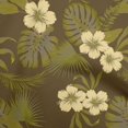 thumbnail image 1 of oneOone Rayon Dark Olive Green Fabric Tropical Flower Sewing Craft Projects Fabric Prints By Yard 56 Inch Wide, 1 of 4