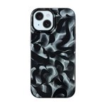Black Holographic Phone Case for iPhone 17e / iPhone 16e / iPhone 15 / iPhone 14 / iPhone 13