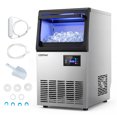 thumbnail image 1 of Costway Stainless Steel Ice Maker, Under Counter & Freestanding Ice Making Machine, 1 of 10
