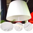 thumbnail image 3 of Miangastore Outil d'Ombrage Léger en Peva Blanc pour Lampe de Table 1Pcs 8.7X8.7X0.04 Po, 3 of 8