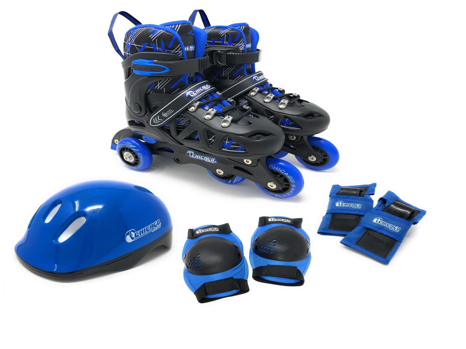 Chicago Skates - Ensemble combiné de patins à roues alignées  réglables