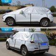 thumbnail image 1 of CHUANK Waterproof Car Cover All Weather for Automobiles  Outdoor Sun UV Rain Dust Wind Snow Protection, 1 of 7