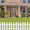 thumbnail image 3 of LSLJS Plastic Fence PVC Fence Garden Rural Courtyard Outdoor Vegetable Garden Fence, Fence Fence, 3 of 4