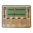 thumbnail image 1 of 2025 Football Dice Board Game Football Dice Game Wooden Board Game Fun Wooden Tabletop Football Game Dice Football Dice Tray For Family Game Night Game, 1 of 9