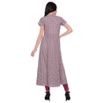 thumbnail image 3 of Moomaya Kurta à Manches Courtes Tunique d'Été Imprimée Kurtis à Fente avant pour Femmes, 3 of 5