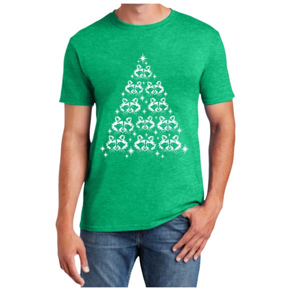 LUOGENLI Male T-shirts for Mens Mens and Womens 2025 Fashion Christmas Prints T Shirt Mens Womens UniTops T-shirts for Men Graphic Tee Easter Green XXL