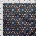thumbnail image 2 of oneOone Tissu en Coton Flex Imprimé Ikat Tourbillon 40 Pouces de Large, 2 of 4