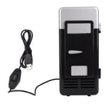 Petit réfrigérateur, réfrigérateur compact, USB Intégré LED Refroidisseur de boisson légère, voiture pour bureau