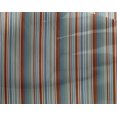 thumbnail image 3 of oneOone Tissu Georgette Viscose Imprimé Rayé Multicolore au Mètre 42 Pouces de Large, 3 of 3