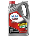 Mobil 120754 5 C'est vrai. 10W30 Super pétrole moteur et no 44; minéraux