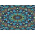 thumbnail image 1 of Ahgly Company Machine Washable Indoor Rectangle Transitional Black Area Rugs, 2' x 3', 1 of 7