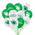 thumbnail image 1 of 11 Pcs Ballon de Fête Rugby Football Ballon en Latex Ballon d'Anniversaire avec Ruban, 1 of 7