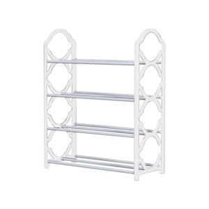 Chmadoxn Sac à chaussures pour placards, organisateurs de placards et rangement, sac à chaussures ménagères en acier économique Tube à chaussures Dortoir Multicouche Dirt Proof Rangement combiné rack à chaussures Artifact
