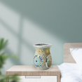 thumbnail image 3 of GROWTH TANK 2pcs Mosaic Glass Oil Burner Candle Holder Melt Decor StyleF, 3 of 8