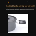 thumbnail image 4 of Camping Cookware, Scratch Resistance Camping Cooking Set  For Hiking, 4 of 8