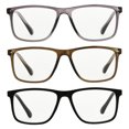 thumbnail image 2 of Equate Quinn Men's Reading Glasses 3-Pack, 2 of 3