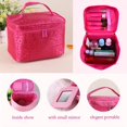 thumbnail image 1 of Travel Cosmetic Makeup Toiletry Case Bag Wash Organizer Storage Handbag Pouch, 1 of 5