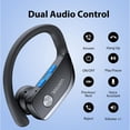 thumbnail image 3 of VEAT00L Wireless Headphone Sport,72Hrs Earphone with Earhook, Noise Cancelling Mic, IP7 Waterproof, 3 of 6