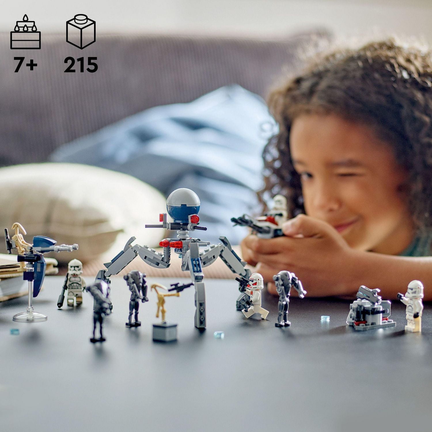 LEGO Star Wars Clone Trooper & Battle Droid Battle Pack 75372 Ensemble de construction (215 pièces)