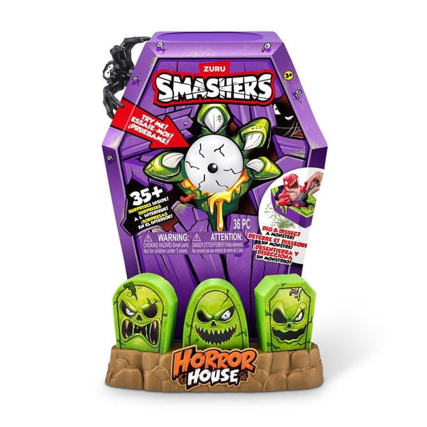 Smashers Mega Horror House by ZURU, Interactive Toy, Collectable