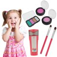 thumbnail image 1 of Real Makeup Toy Set Safe Educational Cosmetic Toy Pretend Play Toy for Girls, 1 of 9
