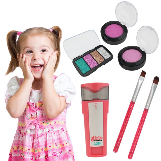 Real Makeup Toy Set Safe Educational Cosmetic Toy Pretend Play Toy for Girls