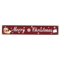 thumbnail image 1 of Redempat Guirlande de Noël Suspendue, Ornement de Fond en Polyester, Bannière Décorative, SDHF-GZ01, 1 of 8