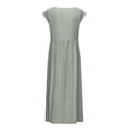 thumbnail image 3 of UPPADA Robe Maxi Kaftan Ample, Sans Manches, Décontractée, Robes pour Femmes, Tailles P-TTTG, 3 of 7