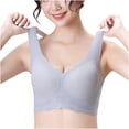 thumbnail image 1 of Timegard Womens Plus Size Bras Wireless Seamless Full Coverage Smoothing Comfort Bras Sleep Bralette, 1 of 3