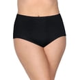 thumbnail image 2 of Fruit Of The Loom Womens Plus Size Fit For Me Microfiber Brief Panty 6 Pack, 9,, 2 of 6