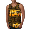 thumbnail image 2 of Birdeem Nouveau Débardeur Décontracté Mode Homme Été Floral Hawaïen Imprimé Sport Col Rond, 2 of 6