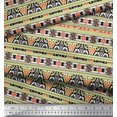 thumbnail image 3 of Soimoi Viscose Chiffon Fabric Aztec Southwestern Fabric Prints by Yard 42 Inch Wide, 3 of 3
