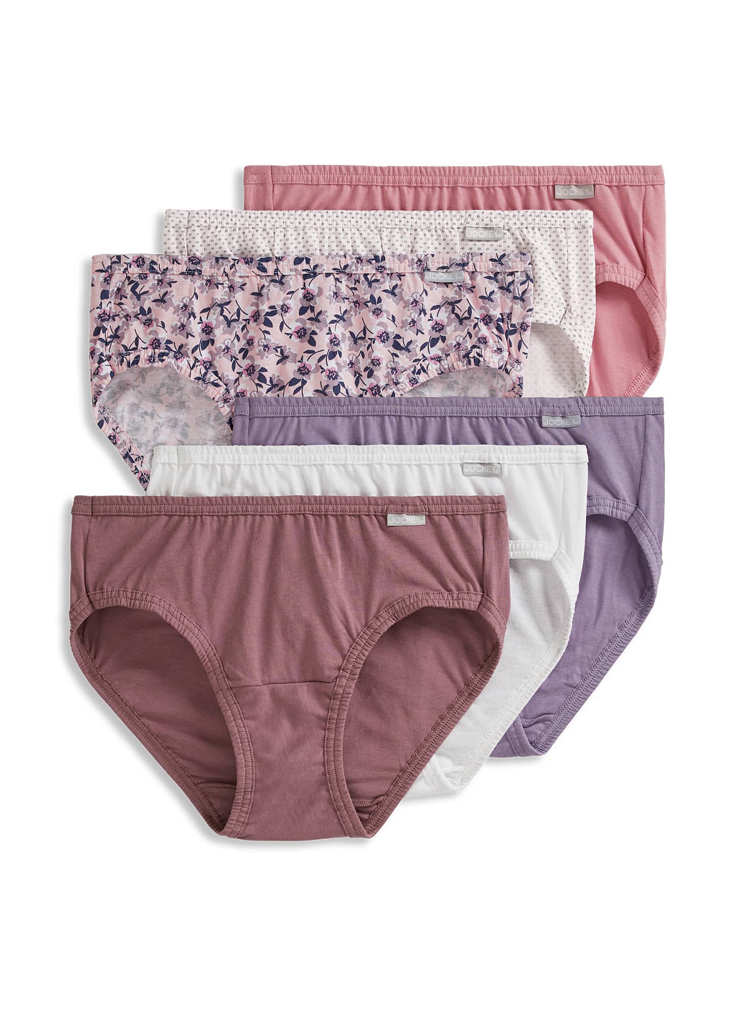 Jockey Bikini Grande Taille Elance - Lot de 6