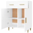 thumbnail image 2 of vidaXL Sideboard White 69.5x34x89 cm Engineered Wood, 2 of 5