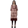 thumbnail image 2 of Moomaya Kurti Droite de Designer pour Femmes Tunique Indienne Imprimée Haut Long Kurta, 2 of 6