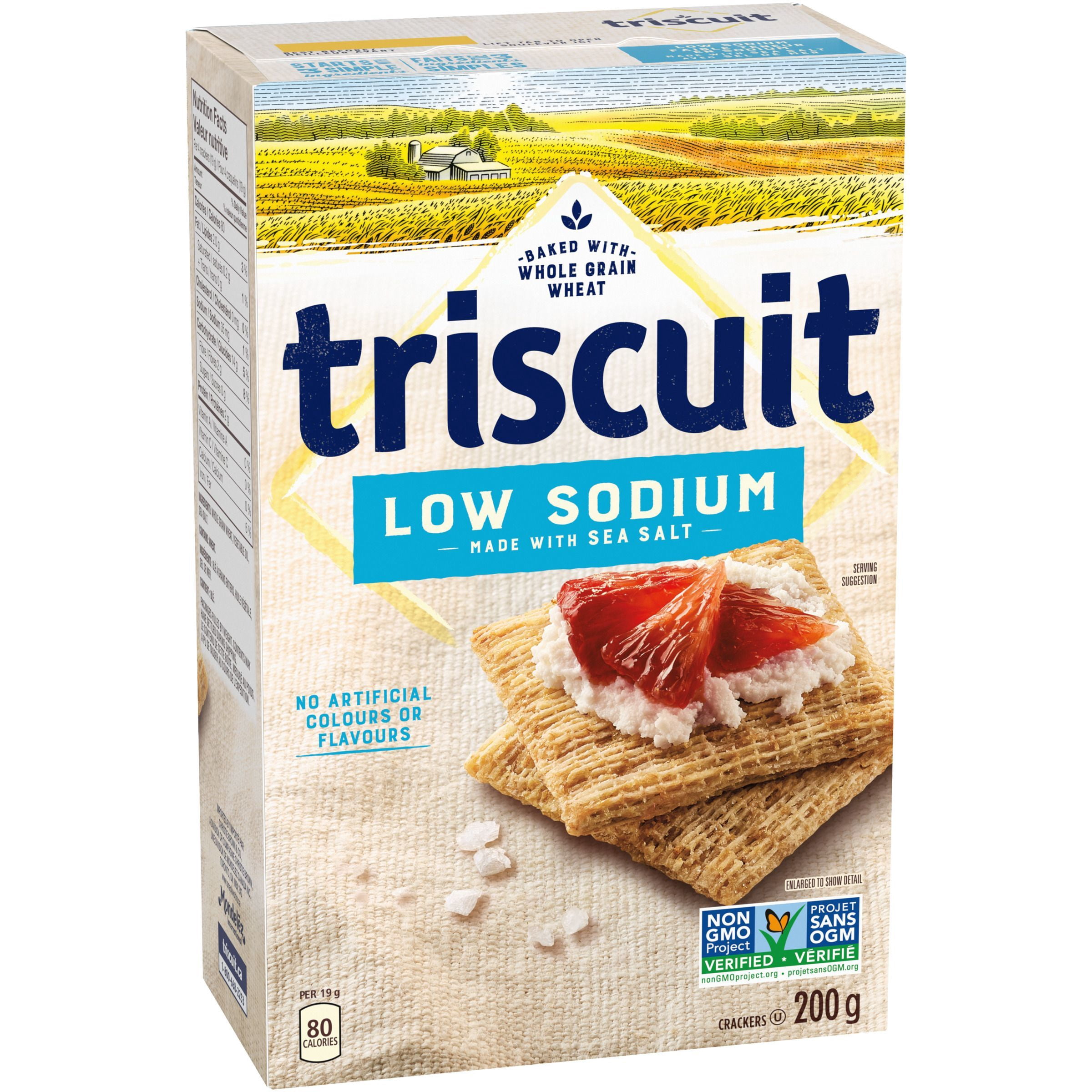 TRISCUIT Faible Teneur en Sodium Craquelins