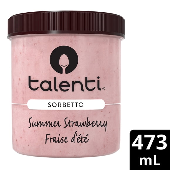 Talenti Summer Strawberry Dairy Free Sorbetto, TALENTI STRAWBERRY 473ML