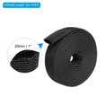 thumbnail image 2 of Unique Bargains 1' ID 10FT Nylon Protective Hose Sleeve, Cable Cover Sheath Protection, Black, 2 of 4