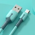 thumbnail image 1 of WIFKLSIIPG Micro USB Liquid Silicone Smartphone Charging Data Cable 5A Breathing Light Smart Fast Charging Cable 1m, 1 of 2