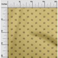 thumbnail image 2 of oneOone Tissu Polyester Spandex Jaune Rétro pour Projets de Couture Radio Tissu Imprimé au Mètre 56 Pouces de Large, 2 of 5