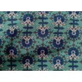 thumbnail image 4 of oneOone Cotton Poplin Fabric Leaves & Floral Block Printed Craft Fabric BTY 42 Inch Wide, 4 of 4