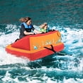 thumbnail image 4 of Gymax 2 Person Inflatable Towable Tubes for Boating Water Tubes for Boats to Pull, 4 of 10