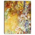 thumbnail image 2 of Petites Fleurs avec des Feuilles Vert Doux - Impression d'Art Floral sur Toile, 2 of 4