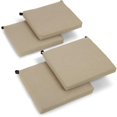 thumbnail image 1 of Coussin de Chaise en Polyester Filé de 20 Po sur 19 Po (Ensemble de Quatre) - Grès, 1 of 2