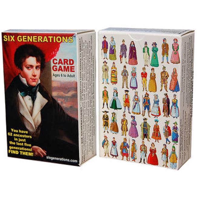 Six Generations  Card Game with Playing Cards