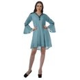 thumbnail image 2 of Moomaya Robes de Plage Imprimées Femmes Robe Aguichant Robes Mini Brodées pour Femmes, 2 of 4